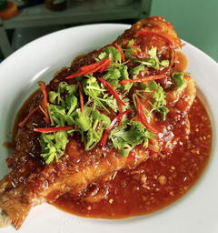 Pla Rad Prink (Barramundi Fillet)